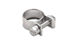Vibrant Fuel Injector Style Mini Hose Clamps 11-13mm clamping range Pk of 10 Zinc Plated Mild Steel
