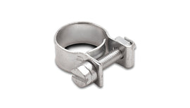 Vibrant Fuel Injector Style Mini Hose Clamps 15-17mm clamping range Pk of 10 Zinc Plated Mild Steel