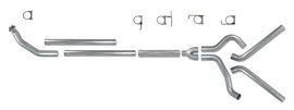 Diamond Eye KIT 4in Turbo Back MFLR RPLCMENT PIPE DUAL AL: 94-02 DODGE CUMMINS 5.9L