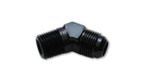 Vibrant -8AN 938 Female Tee Adapter - Aluminum