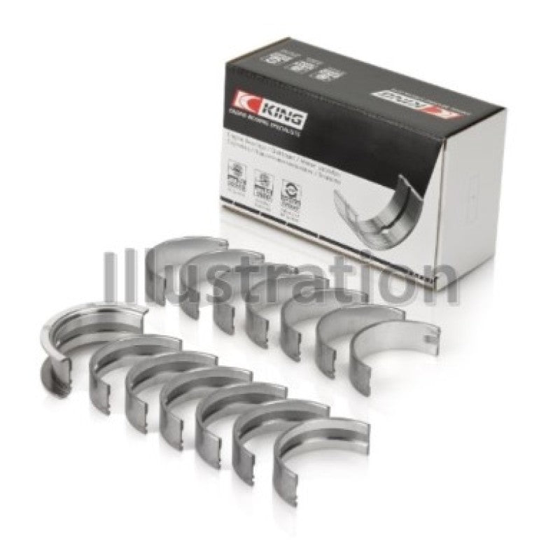 King Engine Bearings BMW N55B30A/N53B30A/N52B30A Main Bearing Set - Size STD