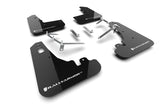 Rally Armor 22-26 Subaru BRZ / Toyota GR86 Black UR Mud Flap w/White Logo