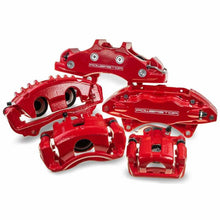 Load image into Gallery viewer, Power Stop 07-18 Jeep Wrangler JK Front Red Caliper Pair w/Bracket