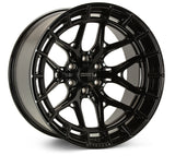 Vossen HFX-6 24x10 - 6x139.7 - ET35 - Deep - 95.1 - Gloss Black Wheel