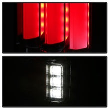 Load image into Gallery viewer, Spyder 07-16 Jeep Wrangler Version 2 Light Bar LED Tail Lights - Smoke (ALT-YD-JWA07V2-LBLED-BSM)