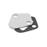 Mr. Gasket Fuel Pump Block Off Plate - Chrome