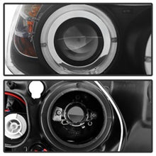 Load image into Gallery viewer, Spyder BMW E90 3-Series 06-08 Projector LED Halo Amber Reflector Rplc Bulb Blk PRO-YD-BMWE9005-AM-BK