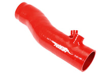 Load image into Gallery viewer, PERRIN 22-24 Subaru WRX / 20-25 LGT &amp; OBXT Turbo Inlet Hose w/Turbo Adapter Flange (Long) - Red