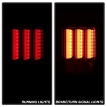 Load image into Gallery viewer, Spyder 07-16 Jeep Wrangler Version 2 Light Bar LED Tail Lights - Smoke (ALT-YD-JWA07V2-LBLED-BSM)