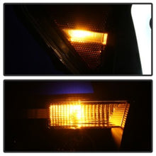 Load image into Gallery viewer, xTune Toyota Tundra 07-13 LED Light Bar Projector Headlights Black PRO-JH-TTU07-LED-BK