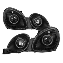 Load image into Gallery viewer, xTune Lexus GS300/GS400/GS430 98-05 Halogen Only Halo Projector Headlights Black PRO-JH-LGS98-LED-BK