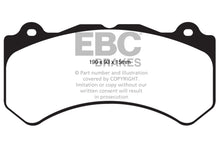 Load image into Gallery viewer, EBC 16+ Cadillac ATS-V 3.6 Twin Turbo Yellowstuff Front Brake Pads
