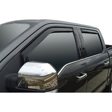 Load image into Gallery viewer, Westin 2015-2018 Ford F-150 SuperCrew In-Channel Wind Deflector 4pc - Smoke