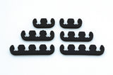 Mr. Gasket Wire Separators - Plastic - 7 mm / 8 mm - Black