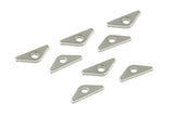 Custom short style, 1/4 Inch Diameter Holes, 8 in a set.