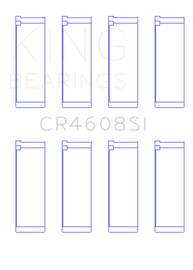 King Engine Bearings Toyota 2ZZ-GE Connecting Rod Bearing Set (Set of 4) - Size STD