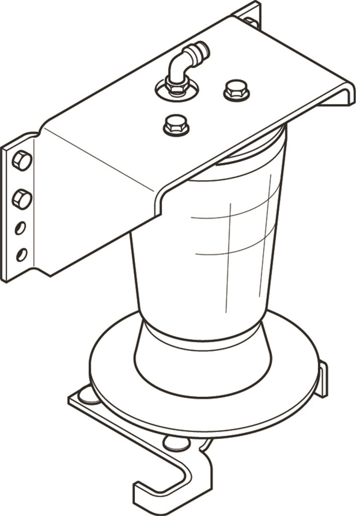 Firestone Ride-Rite Air Helper Spring Kit Rear 1992+ Ford E350 Cutaway (W217602061)