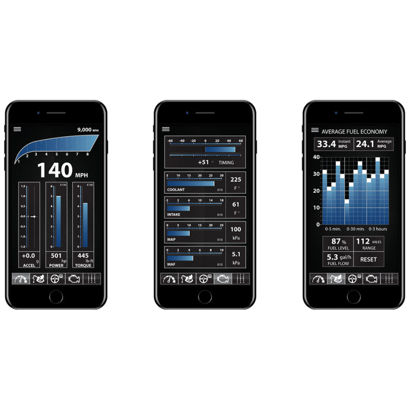 Autometer OBD-II Wireless Data Module Bluetooth DashLink for Apple IOS & Android Devices