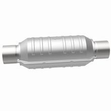 Load image into Gallery viewer, MagnaFlow Conv Univ 2.5in Inlet/Outlet Center/Center Round 11in Body L x 5.125in W x 15in Overall L