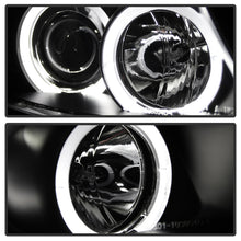 Load image into Gallery viewer, Spyder BMW E90 3-Series 06-08 Projector LED Halo Amber Reflector Rplc Bulb Blk PRO-YD-BMWE9005-AM-BK