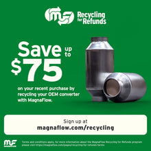 Load image into Gallery viewer, MagnaFlow Universal Catalytic Converter 2.5inch OBDII Rear