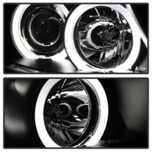 Load image into Gallery viewer, Spyder BMW E90 3-Series 06-08 Projector LED Halo Amber Reflector Rplc Bulb Blk PRO-YD-BMWE9005-AM-BK