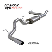 Load image into Gallery viewer, Diamond Eye KIT 3-1/2in Catback Single GAS AL NISSAN TITAN 5.6L 07-10
