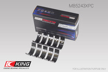 Load image into Gallery viewer, King Engine Bearings Nissan SR20DE/DET (2.0L) Performance Coated Main Bearing Set - Size STD