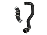 aFe 06-10 GM Diesel Trucks V8 6.6L BladeRunner Aluminum Hot & Cold Charge Pipe Kit - Black