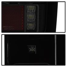 Load image into Gallery viewer, Spyder 07-16 Jeep Wrangler Version 2 Light Bar LED Tail Lights - Smoke (ALT-YD-JWA07V2-LBLED-BSM)