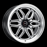 Weld Racing 17x10 Laguna 6 Drag 6x135 ET42 BS7.25 Gloss BLK MIL DIA 87.1