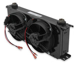 Earl's UltraPro Oil Cooler w/ Dual Fan Pack - 20 Rows - Extra-Wide Cooler