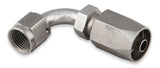 Earls Power Steering Hose End - 90 Degree -6 AN - Stainless Steel